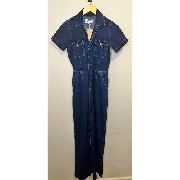 Reformation Blue Denim Jumpsuit - Picture 4 of 11